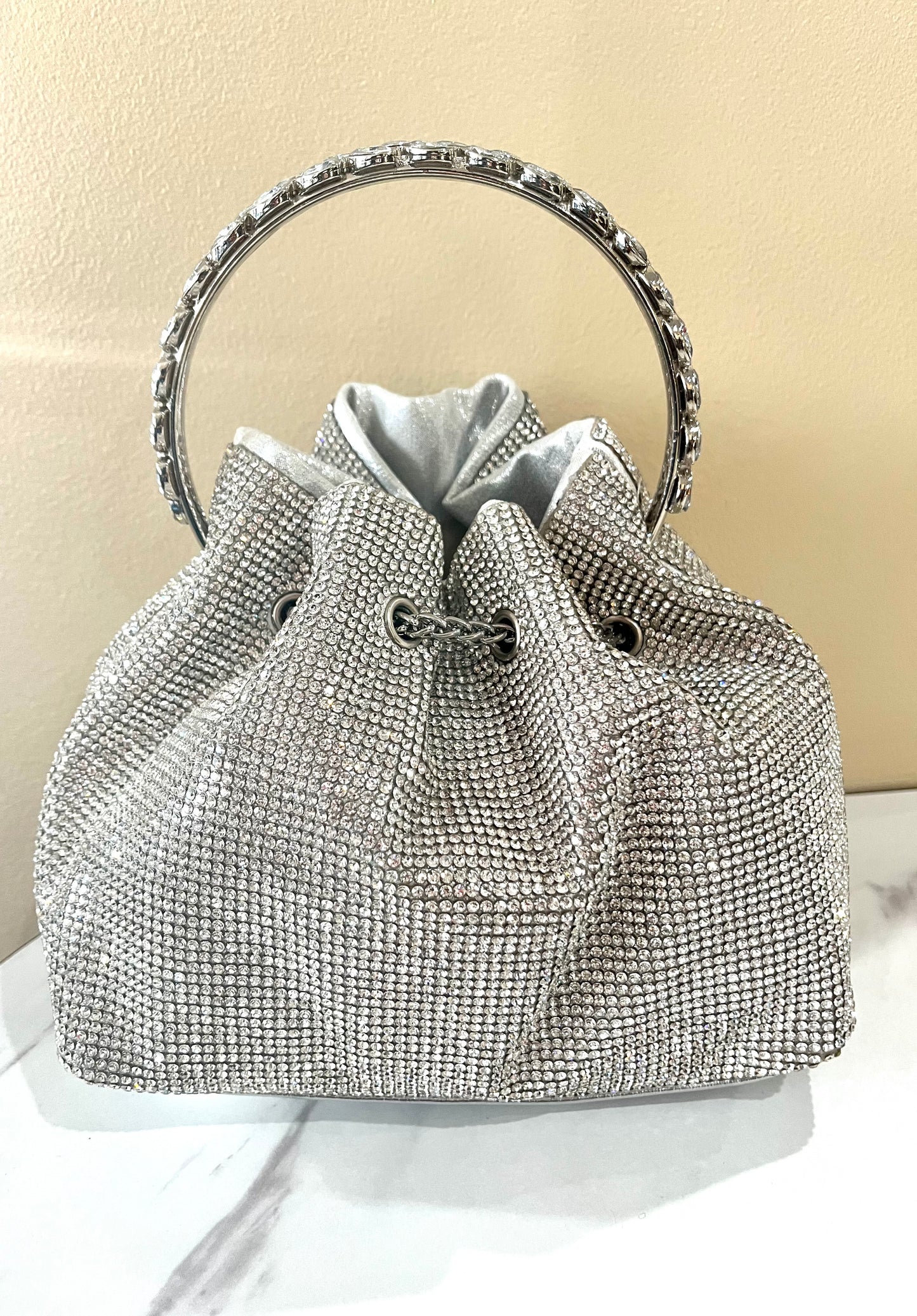 So Dazzling Bucket Bag-Silver