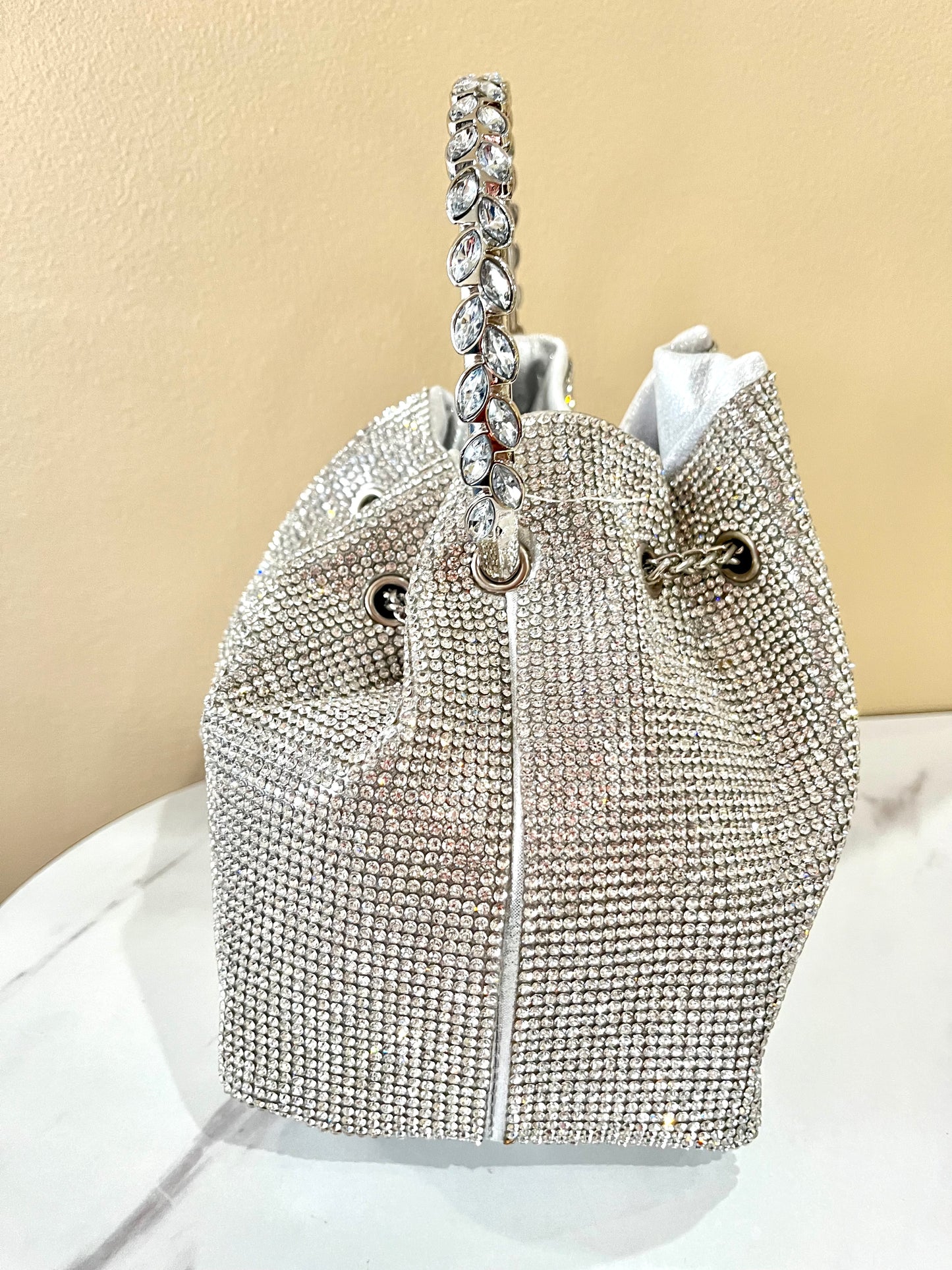 So Dazzling Bucket Bag-Silver