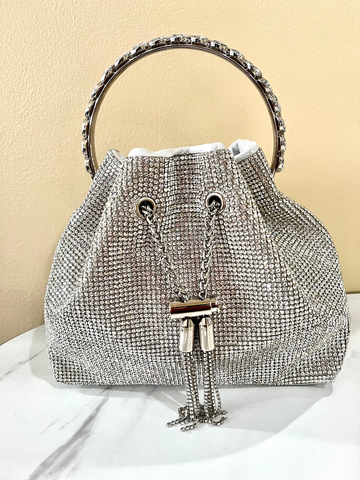 So Dazzling Bucket Bag-Silver